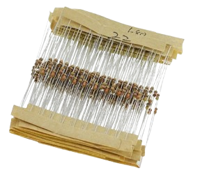 Imagem de um resistor de 300 ohm